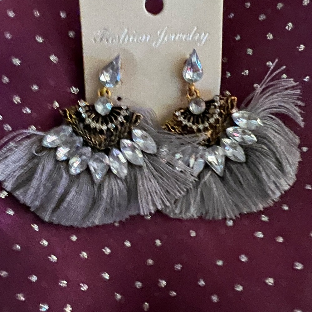 Bohemian fringe earrings